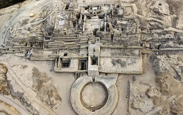 Ancient city of Caral, Lima, Peru Ancient city of Caral, Lima, Peru