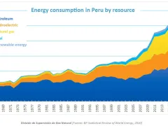Evolution of energy consumption in Peru