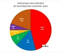 Top export destinations for Peruvian fish products 2022