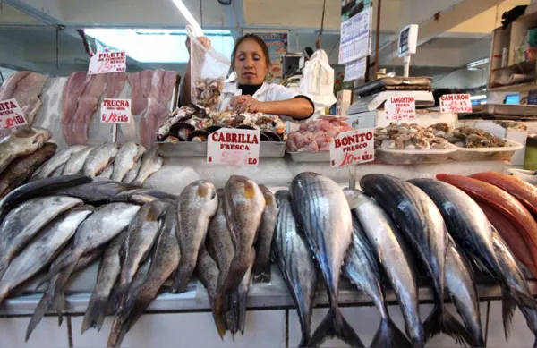 Fish market Peru Fish market Peru