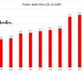 Public debt Peru in percent of the GDP from 2013 to 2022