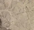 Aerial view of the funerary towers of Sillustani in southern Peru