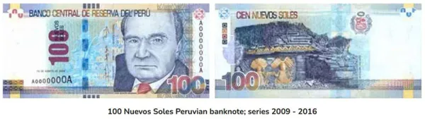 Gran Pajaten on Peruvian S/ 100 bill Gran Pajaten on Peruvian S/ 100 bill