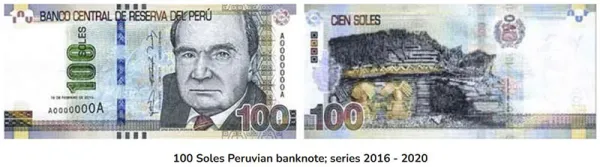 Gran Pajaten on Peruvian S/ 100 bill Gran Pajaten on Peruvian S/ 100 bill
