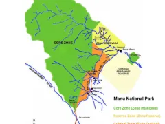 Manu National Park zones
