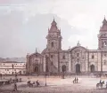 Cathedral of Lima in the 19th century