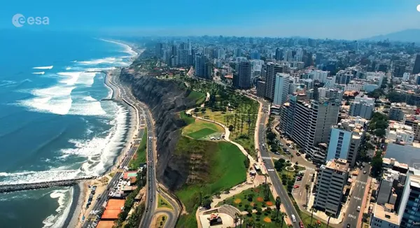 Lima coast