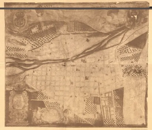 Map of Lima 1673