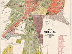Map of Lima 1927