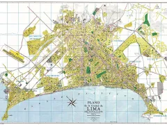Map of Lima 1965
