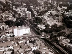 Av. Arequipa with Av. Javier Prado in Lima in 1960