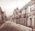 Calle Coca y Bodegones in Lima in the 19th century