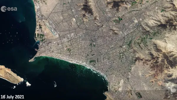 Lima from space 2021