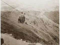Funicular from Lima up to Cerro San Cristobal in 1912
