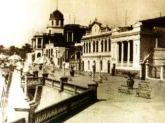 Malecon of Chorrillos, lima 1870s