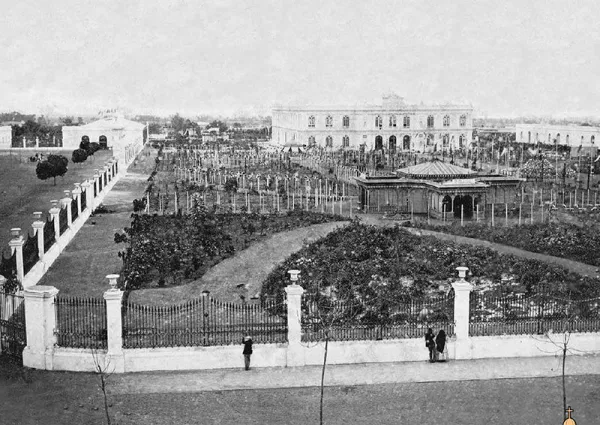 Parque de la Exposicion in Lima in the 1870s