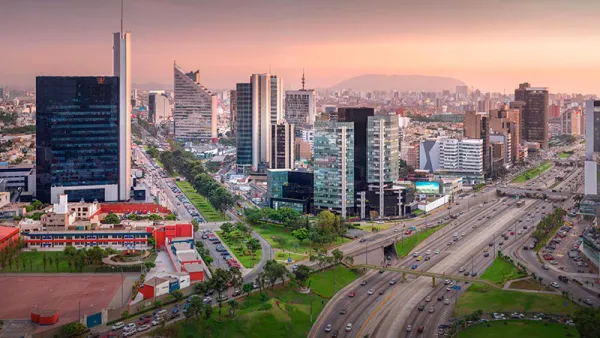 San Isidro, Lima's financial center