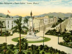 Plaza Bolognesi, Lima early 20th century
