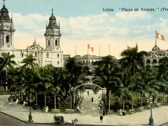 Plaza de Armas Lima early 20th century