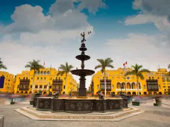 Lima's main square, the Plaza de Armas