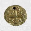 1742 - 1 Escudo Coin Lima Mint (coin back)