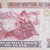 1991 - 5000000 Intis banknote - back