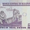 1988 - 5000 Intis banknote (c) - back