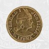 1902 - A Half Libra Coin Lima Mint (coin front)