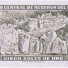 1968 - 5 Soles de Oro banknote (back)