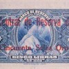 1922 - 50 Soles de Oro Provisional banknote (back)