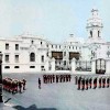 Change of guards at the Presidential Palace - 1947