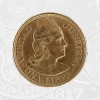 1898 - 1 Libra Coin Lima Mint (coin back)