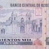 1988 - 500000 Intis banknote (a) - back
