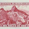 1969 - 1000 Soles de Oro banknote (back)