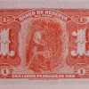 1922 - 1 Libra Peruana de Oro banknote (back)