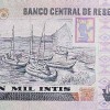 1989 - 100000 Intis banknote - back