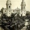 The Cathedral at Lima&#039;s Main Square (1913)