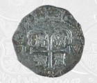 1684 - 2 Reales Coin Lima Mint (coin front)