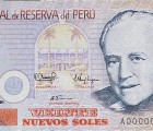 1991 - 20 Nuevos Soles banknote (front)
