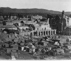 Town square of Arequipa after the devastating earthquake from 1868