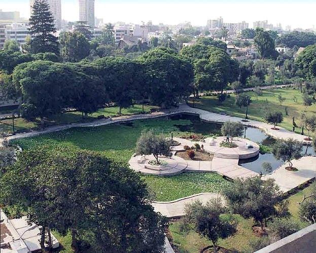 El Olivar Park in Lima