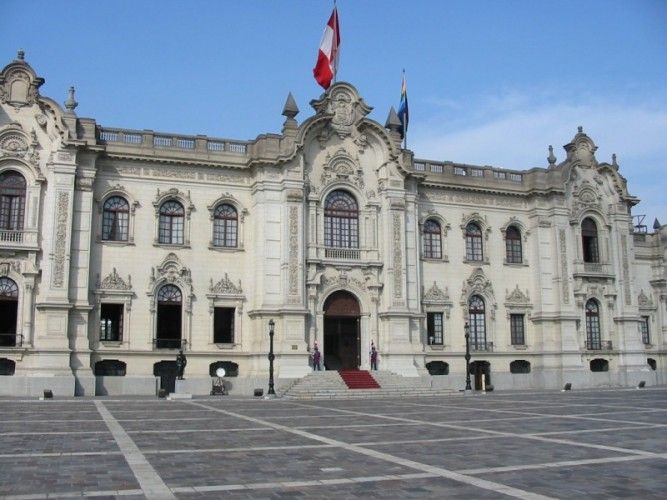Presidential Palace in Lima