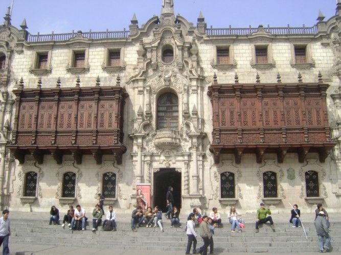 Archbishop Palace in Lima
