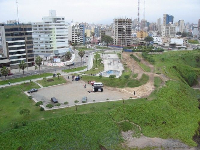 Skate Park in Miraflores, Lima