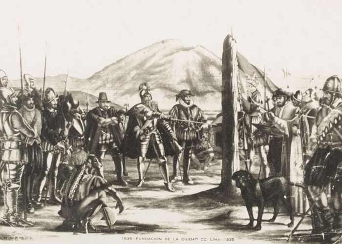 Foundation of Lima on January 18, 1535