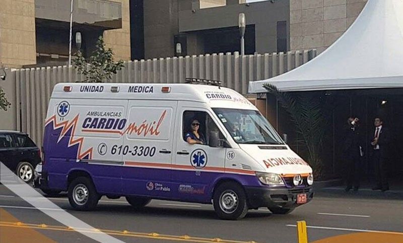 Cardio Movil, an ambulance specialized on cardio-vascular emergencies, in Lima, Peru