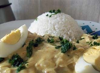 Peruvian Aji de Gallina