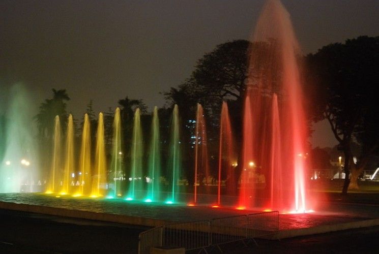 The Magic Water Circuit in the Parque de la Reserva in Lima
