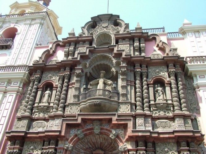 La Merced Church in Lima
