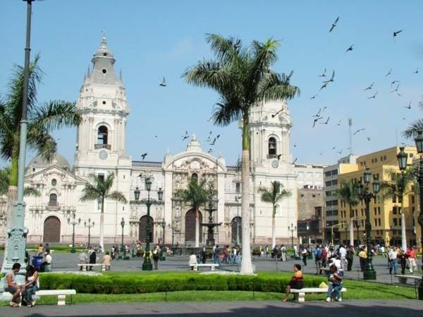 Plaza de armas, Lima&#039;s main square in the historical city center